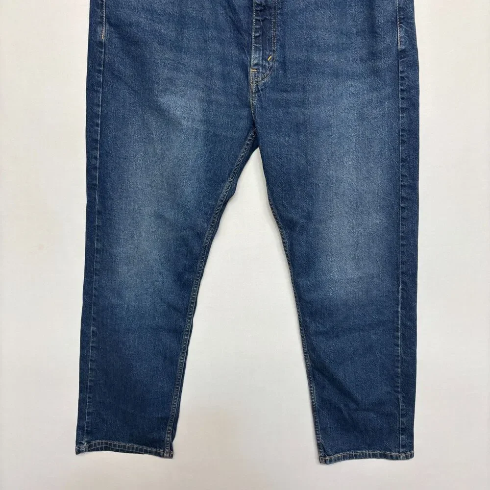 NWT Levi's 505 Regular Straight Jeans Men Size 38x30 Blue Denim C131 -11